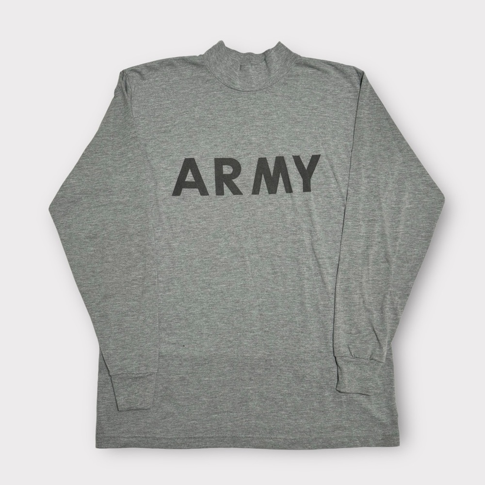 Army Gray Logo Long Sleeve